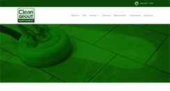 Desktop Screenshot of cleangroutnw.com